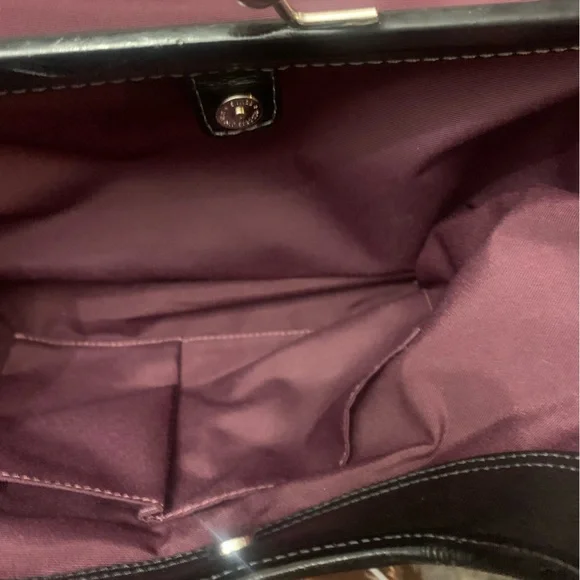 Coach Black Monogram Shoulder Bag - Picture 3 of 9